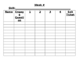 Small Group Data Tracker Questions