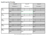 Small Group Data Tracking