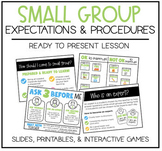 Small Group Expectations & Procedures Lesson | Classroom M