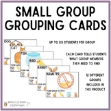 Small Group Grouping Cards