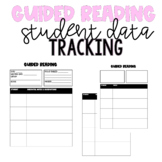Small Group/ Guided Reading Data Tracking & Recording Sheets