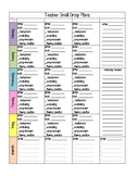 Small Group Lesson Plan Template-4 groups