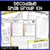 Small Group Lesson Plan Template Nighttime Works with Orto