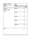 Small Group Lesson Plan Template with Built-In Assessment