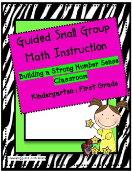Preview of Small Group Math Instruction for Number Sense