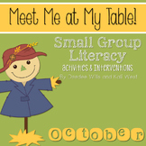 Small Group October ~ Meet Me At My Table