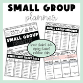 Small Group Planner | Digital & Print | Template | Class S