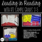 Small Group Reading Freebie