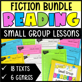 Preview of Small Group Reading Lessons and Activities with Digital : FICTION BUNDLE