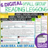 Guided Reading Lesson Plans - MAIN IDEA & DETAILS - Differ