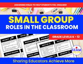 Small Group Role Cards