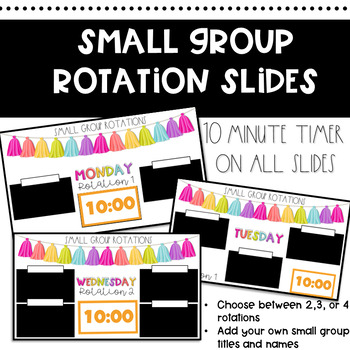 Preview of Small Group Rotation Slides 10 Minutes
