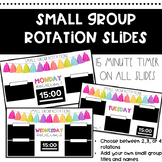 Small Group Rotation Slides