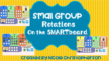 Preview of Small Group Rotation on the SMARTboard
