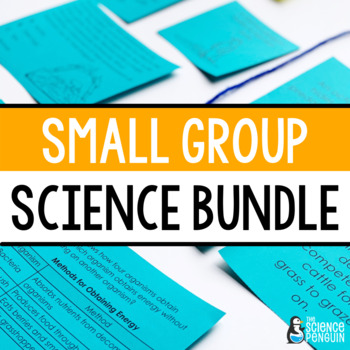 Preview of Small Group Science Bundle | Tutoring & Intervention | 5th Grade STAAR Test Prep