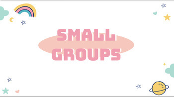 Preview of Small Group Slides Template