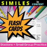 Small Group | Stations | Simile Identification Practice *FREEBIE*