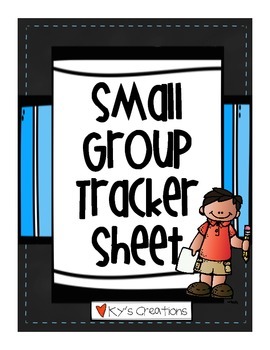 Preview of Small Group Tracker Sheet
