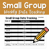 Small Group Weekly Data Tracking