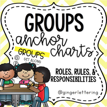 Preview of Small Groups Anchor Charts