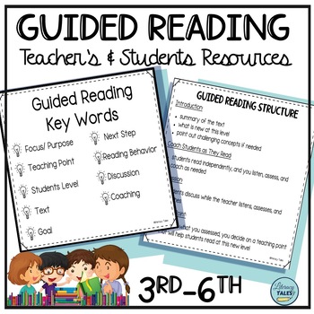 Preview of Small Groups Guided Reading Teacher Lesson Plans & Students Worksheets