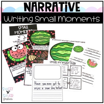 Preview of Small Moment Writing