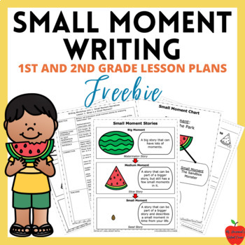 Preview of Small Moment Writing Mini-Lesson 1: Seed Ideas