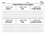 Small Moments Writing - Graphic Organizer