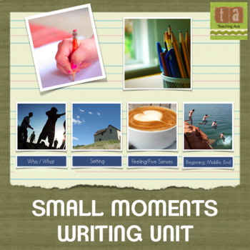 Preview of Small Moments Writing Workshop  Paper - Using Checklists!