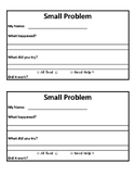 Small Problems Record - Tattle Forms