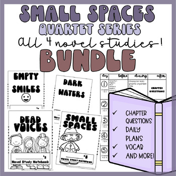 Preview of Small Spaces Quartet Bundle | Katherine Arden Series
