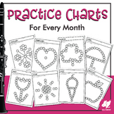Small Steps Monthly Music Practice Charts