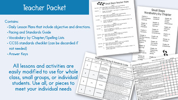 Holes and Small Steps Novel Study Unit Bundle by The Teaching Bank