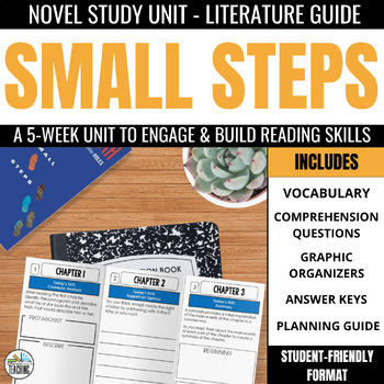 Small Steps Novel Study Google Drive™ and Printable Versions - The