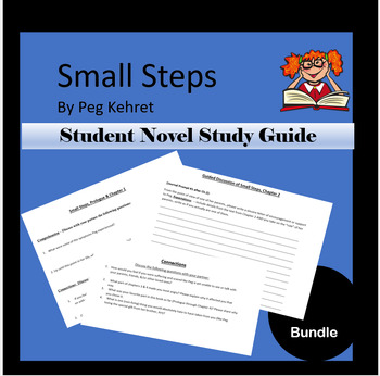 Small Steps Novel Study for Special Education with comprehension questions  • Special Needs for Special Kids
