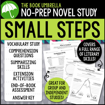 Small Steps Novel Study Google Drive™ and Printable Versions - The