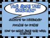 Small Talk Calendar (Social Skills)