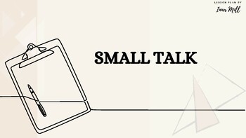 Preview of Small Talk / Up-to-date phrases you can't do without / 2 videos included/ ESL B2
