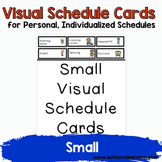 Visual Schedule Cards for Personal, Individualized Schedul