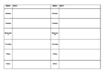 Small group planning templates by Schell Academy Homeschool | TPT
