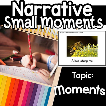 Preview of Small moments Writing Google classroom  lucy calkin Distance Learning