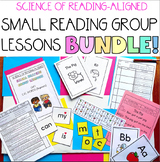 Small reading group lessons for Kindergarten Bundle | CVC 