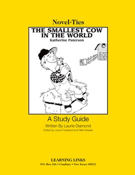 Preview of Smallest Cow in the World - Novel-Ties Study Guide