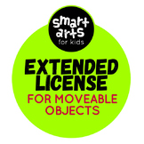 Smart Arts For Kids Clip Arts Extended License for Moveabl