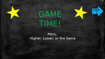 Preview of Smart Board Game - Pitch: Higher, Lower, or the Same