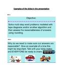 Smart Board:  Multistep Word Problems