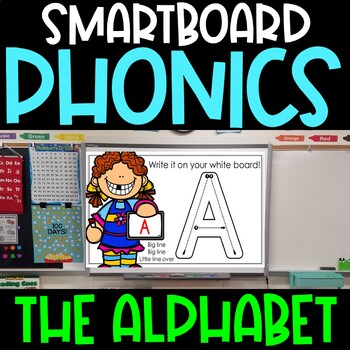 Preview of Smart Board Phonics: The Alphabet