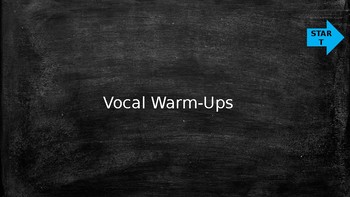 Preview of Smart Board Vocal Warm-Up Accompaniments