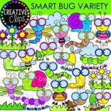 Smart Bug Clipart Variety (Insect Clipart)