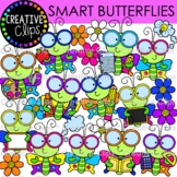 Smart Butterfly Clipart {Creative Clips Clipart}